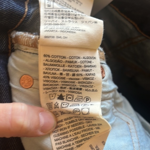NWT Levi’s Original Style 501s - Picture 6 of 7
